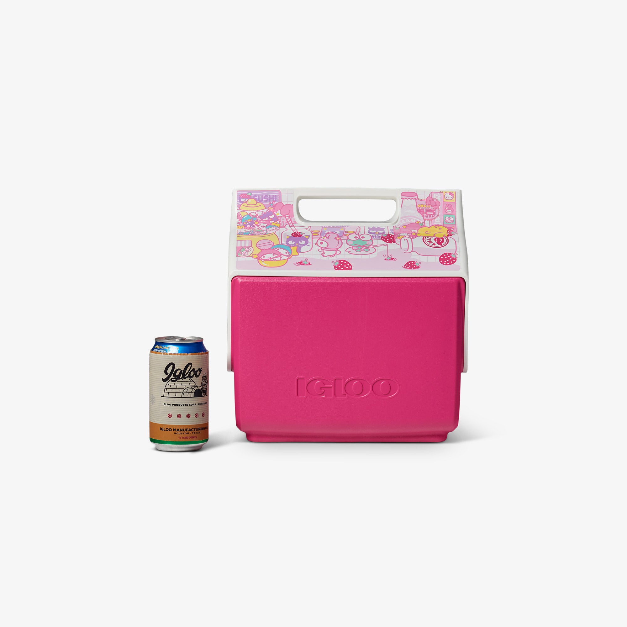 Hello Kitty and Friends Strawberry Milk Little Playmate 7 Qt Cooler - Image 5