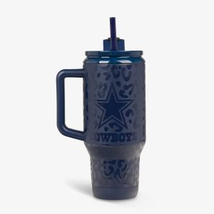 NFL 32 Oz Leopard Flip ??n?? Sip Travel Mug