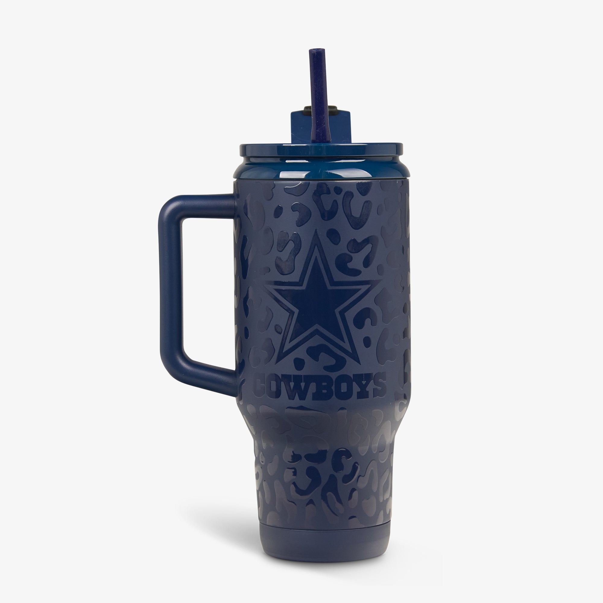 NFL 32 Oz Leopard Flip ??n?? Sip Travel Mug