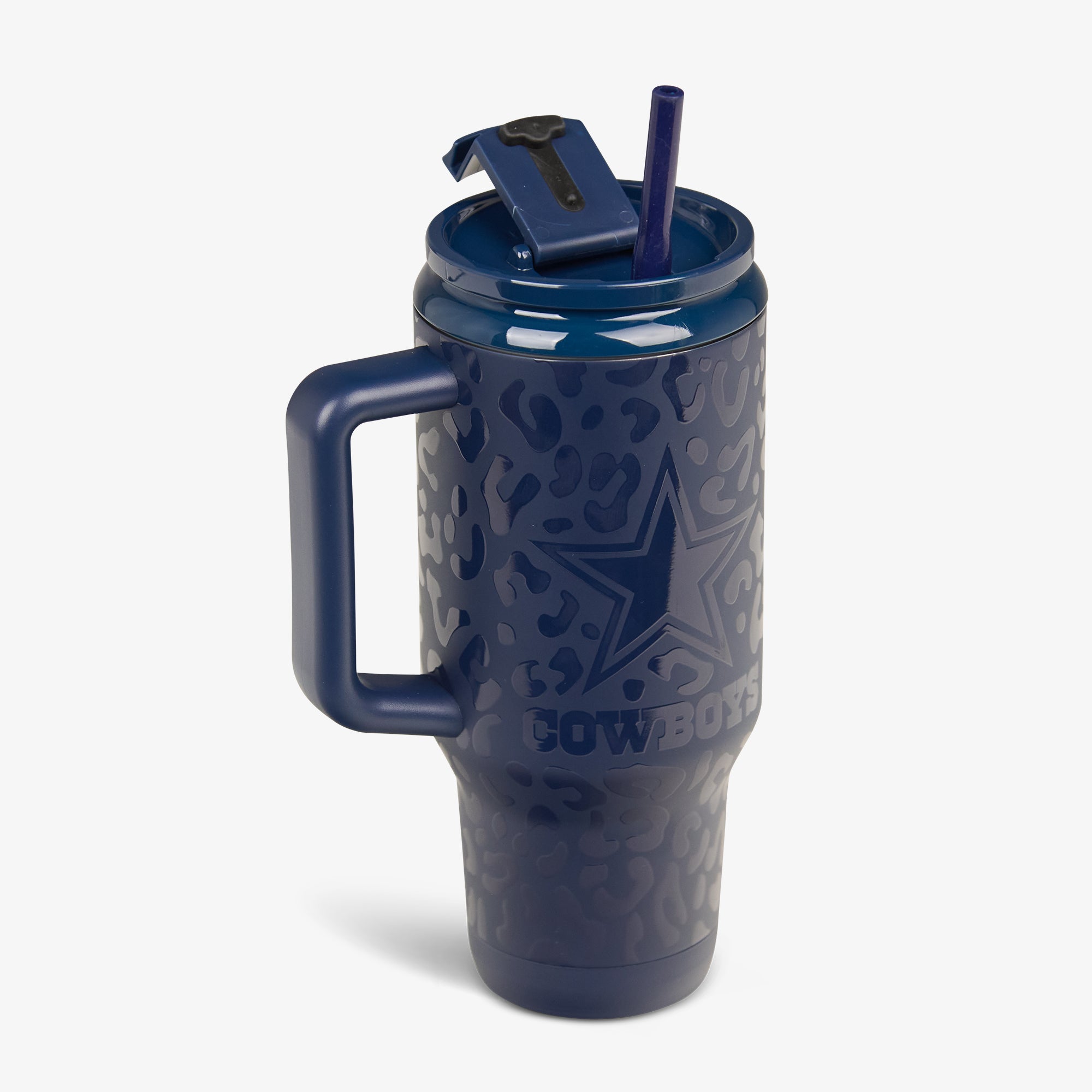 NFL 32 Oz Leopard Flip ??n?? Sip Travel Mug - Image 2
