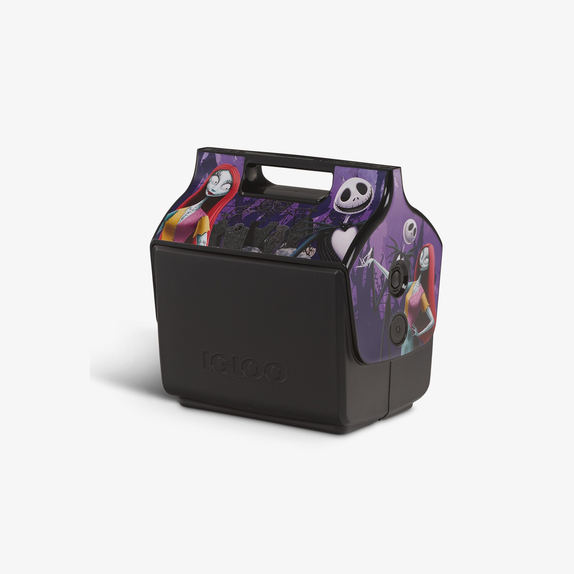 Disney Tim Burton??s The Nightmare Before Christmas Jack Skellington & Sally Little Playmate 7 Qt Cooler - Image 2