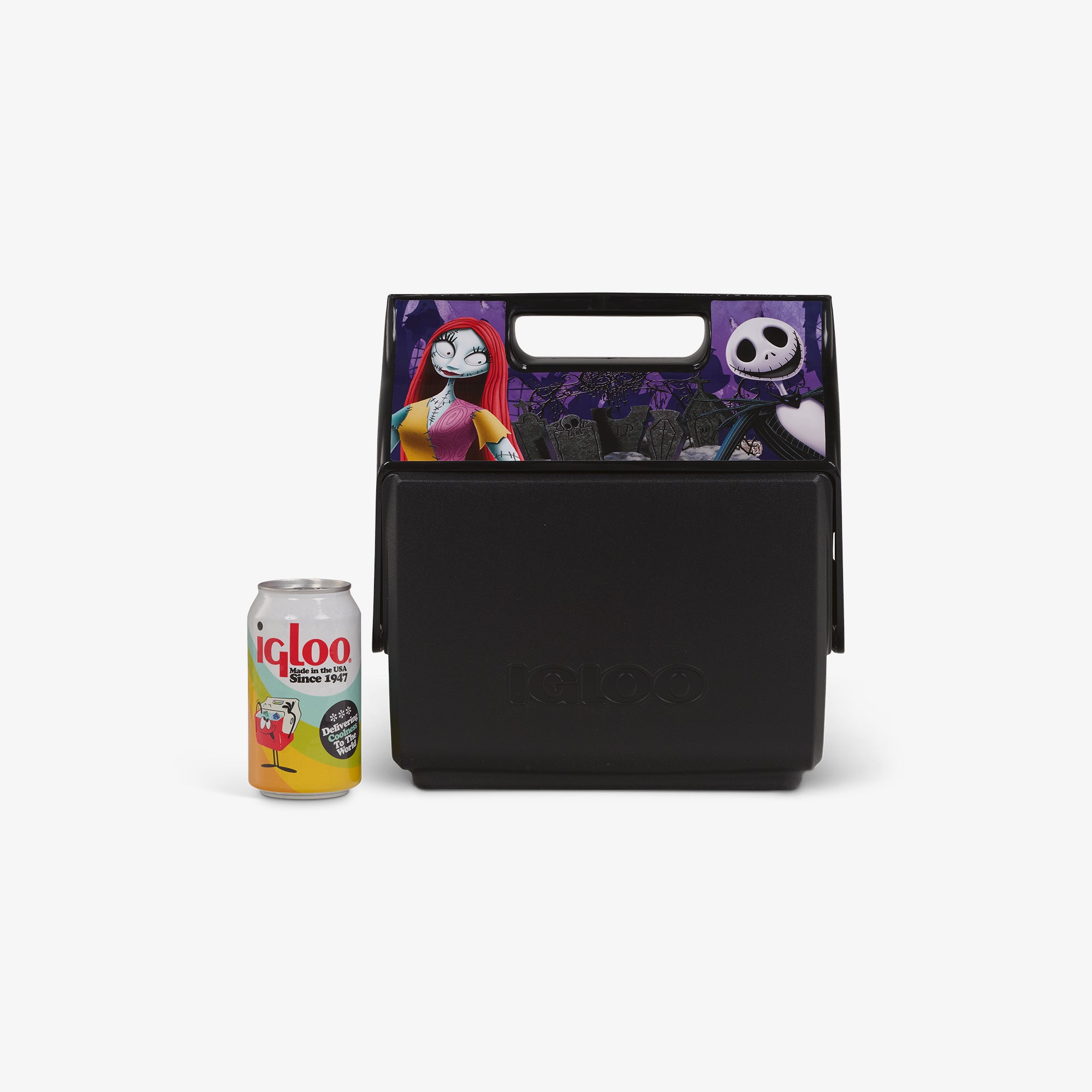 Disney Tim Burton??s The Nightmare Before Christmas Jack Skellington & Sally Little Playmate 7 Qt Cooler - Image 5