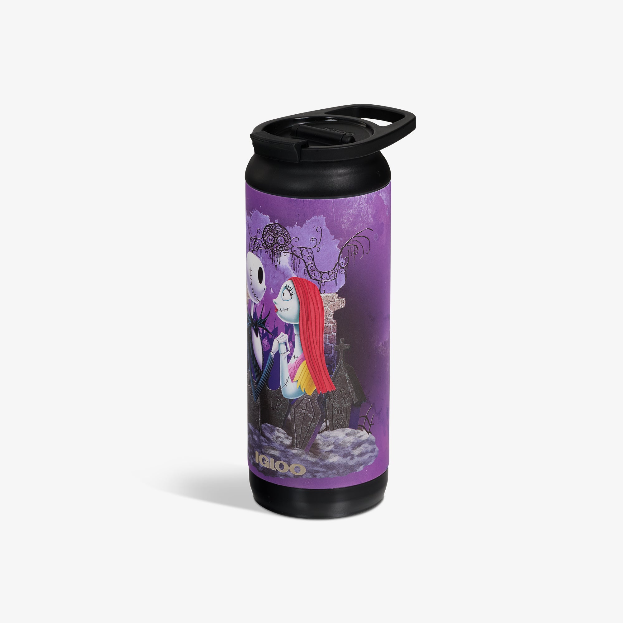 Disney Tim Burton??s The Nightmare Before Christmas Jack Skellington & Sally 16 Oz Flip ??n?? Sip Tumbler - Image 2