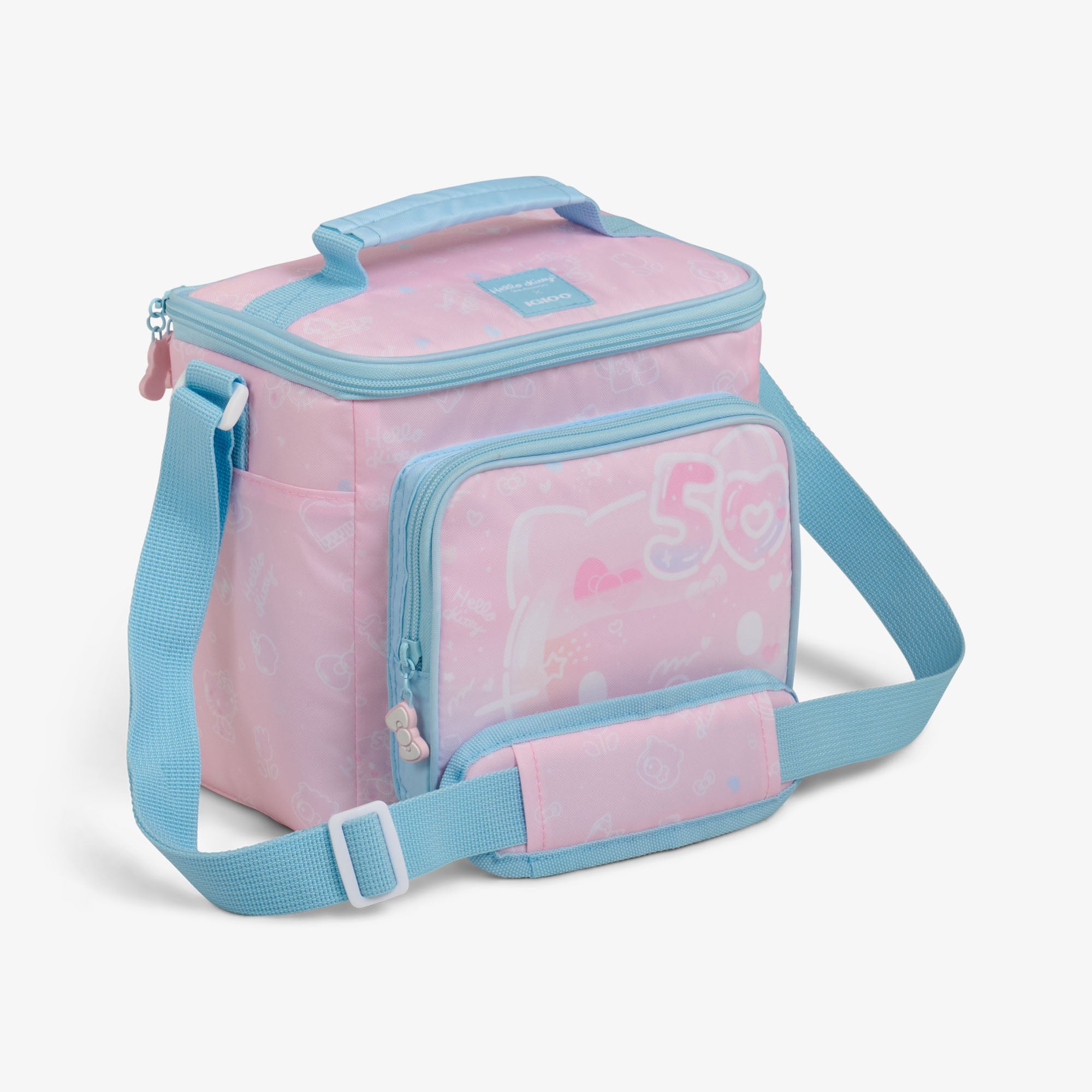Hello Kitty 50th Anniversary Square Lunch Cooler Bag - Image 5