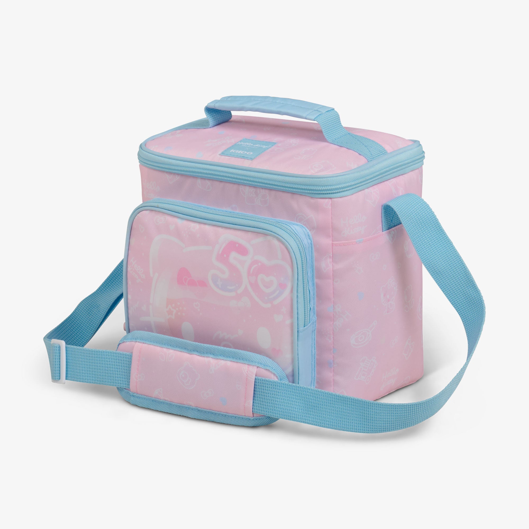Hello Kitty 50th Anniversary Square Lunch Cooler Bag - Image 2