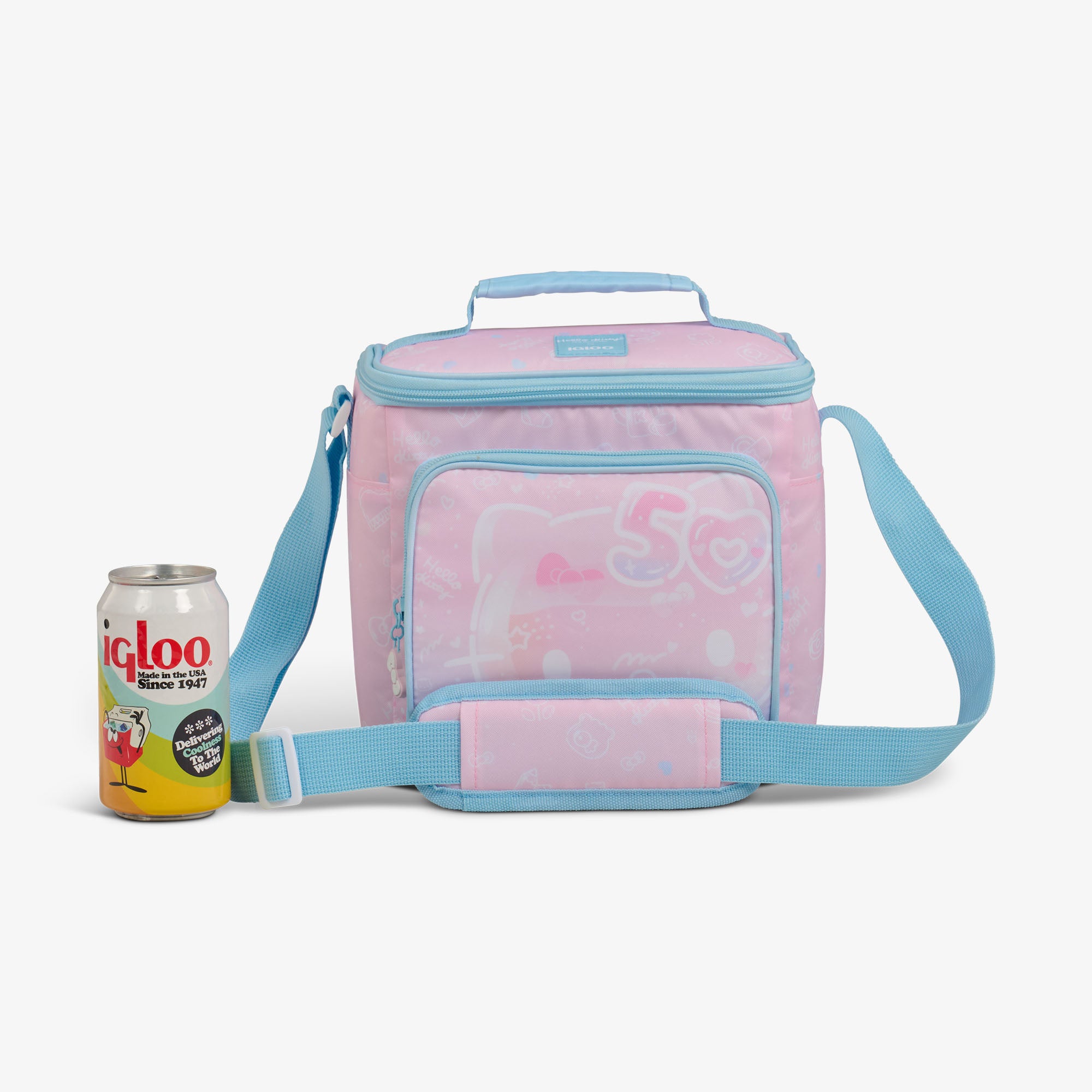 Hello Kitty 50th Anniversary Square Lunch Cooler Bag - Image 7