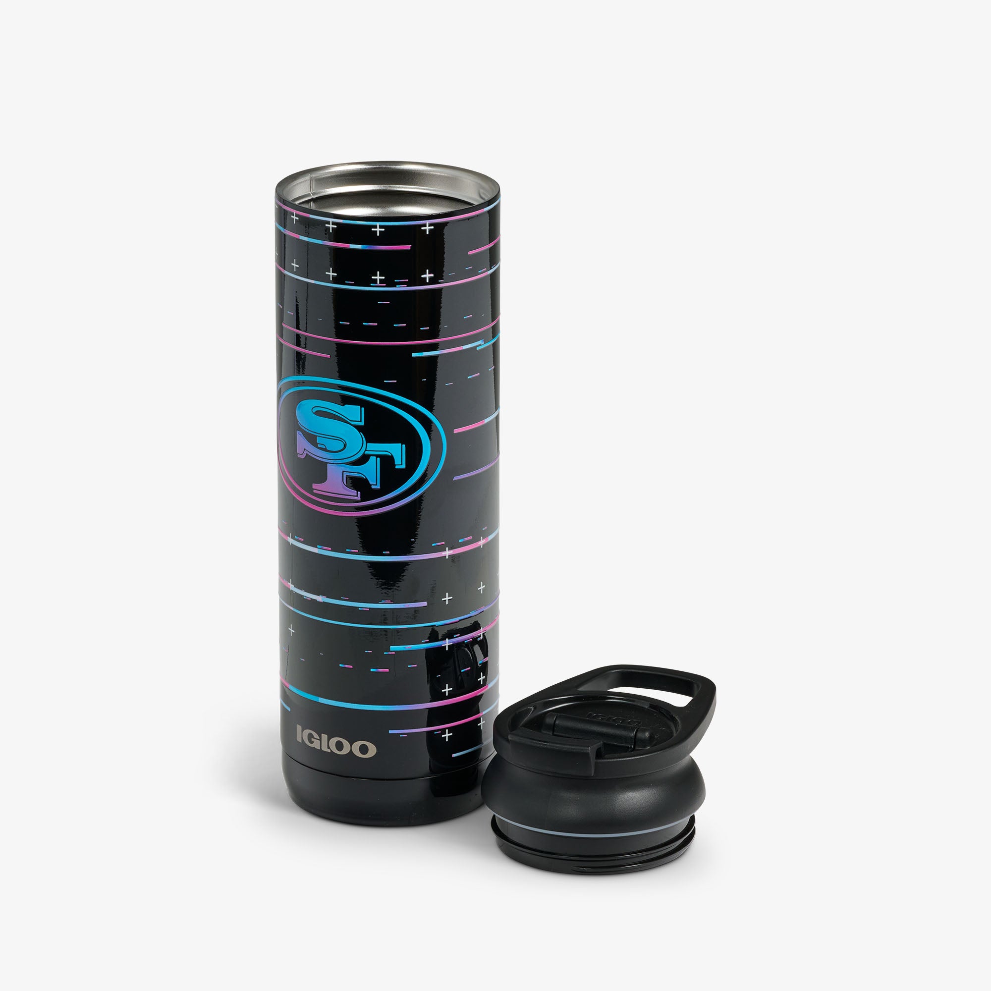 NFL Neon San Francisco 49ers 20 Oz Flip ??n?? Sip Tumbler - Image 3