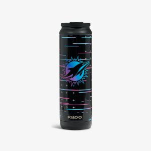 NFL Neon Miami Dolphins 20 Oz Flip ??n?? Sip Tumbler