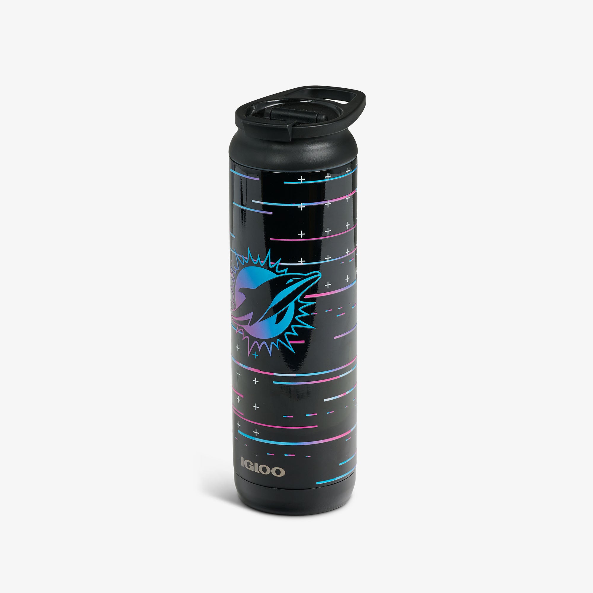 NFL Neon Miami Dolphins 20 Oz Flip ??n?? Sip Tumbler - Image 6