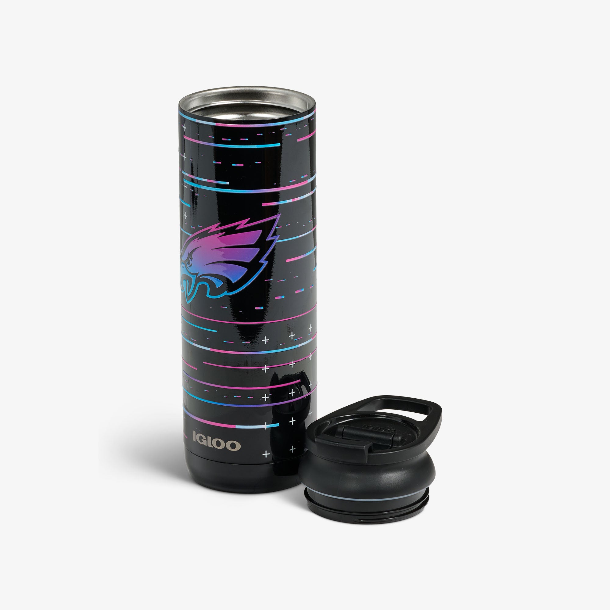 NFL Neon Philadelphia Eagles 20 Oz Flip ??n?? Sip Tumbler - Image 3