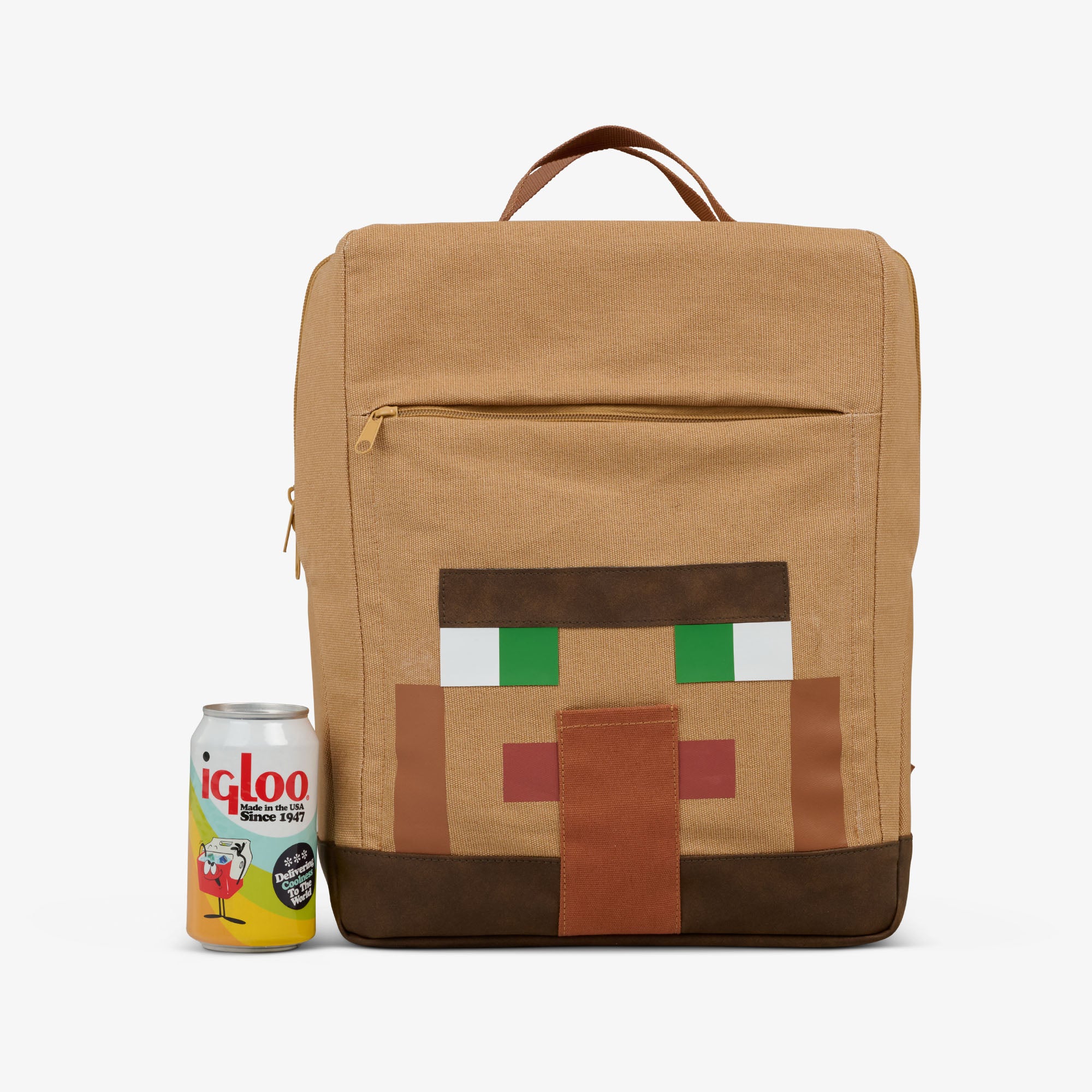 Minecraft Villager Backpack Cooler 20Can Capacity - Image 5