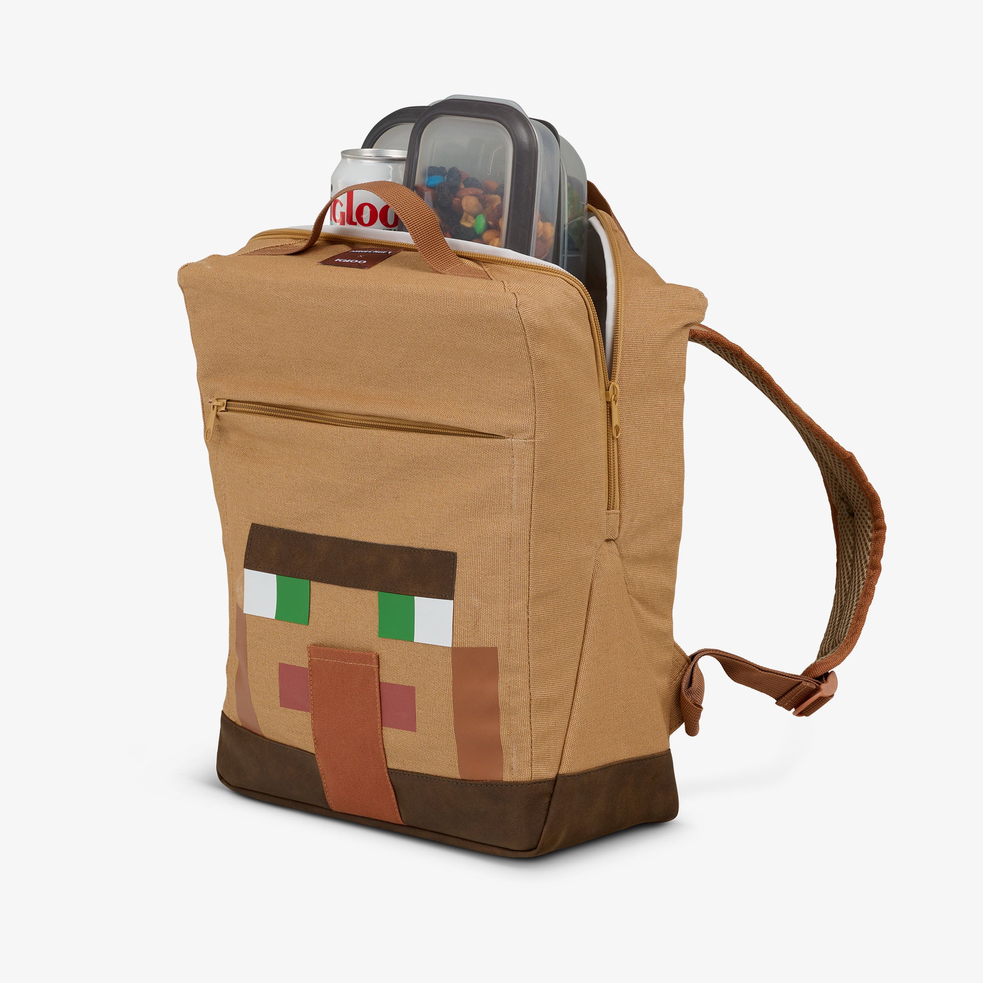 Minecraft Villager Backpack Cooler 20Can Capacity - Image 3