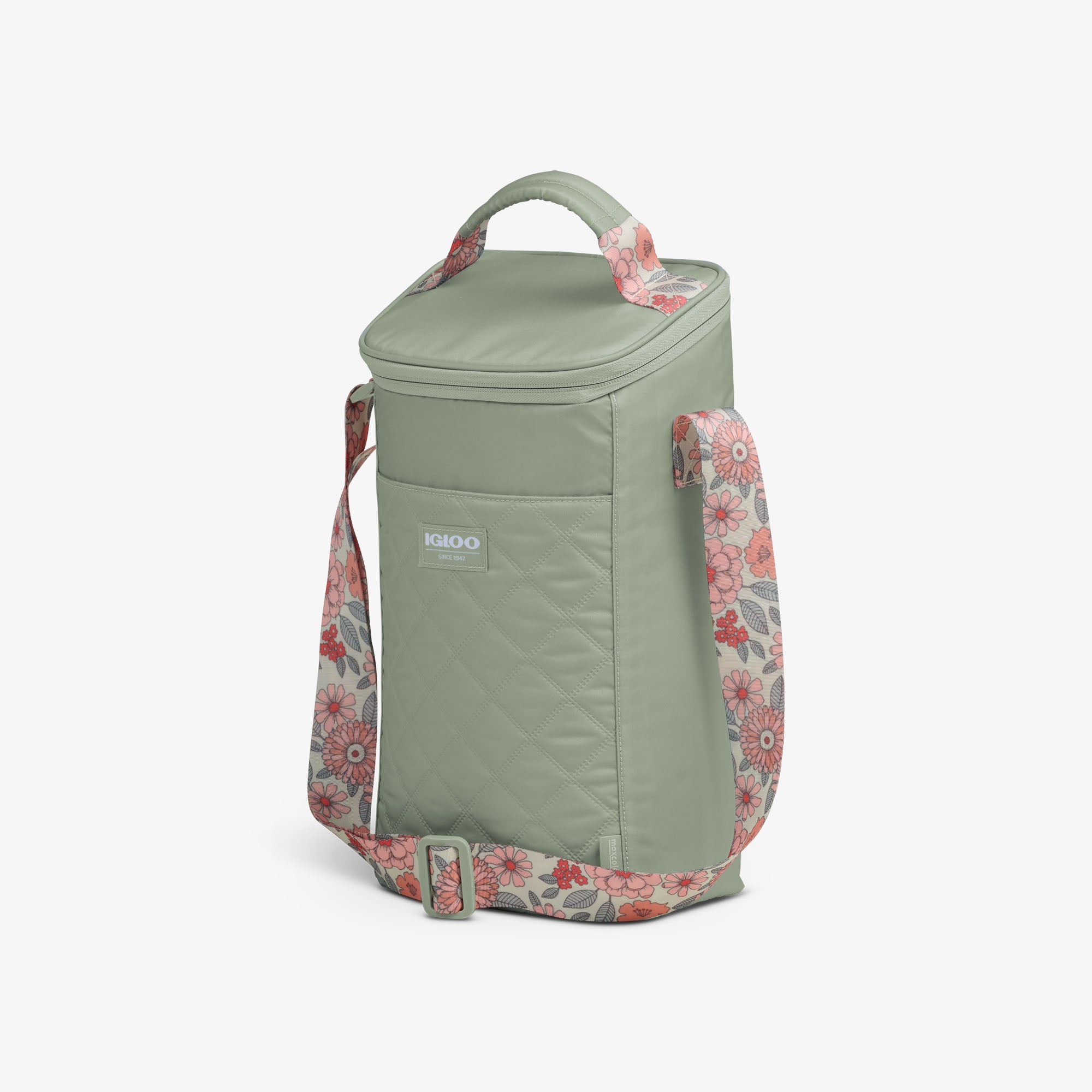 Floral MaxCold DUO Vertical CrossbodyCooler Bag - Image 2
