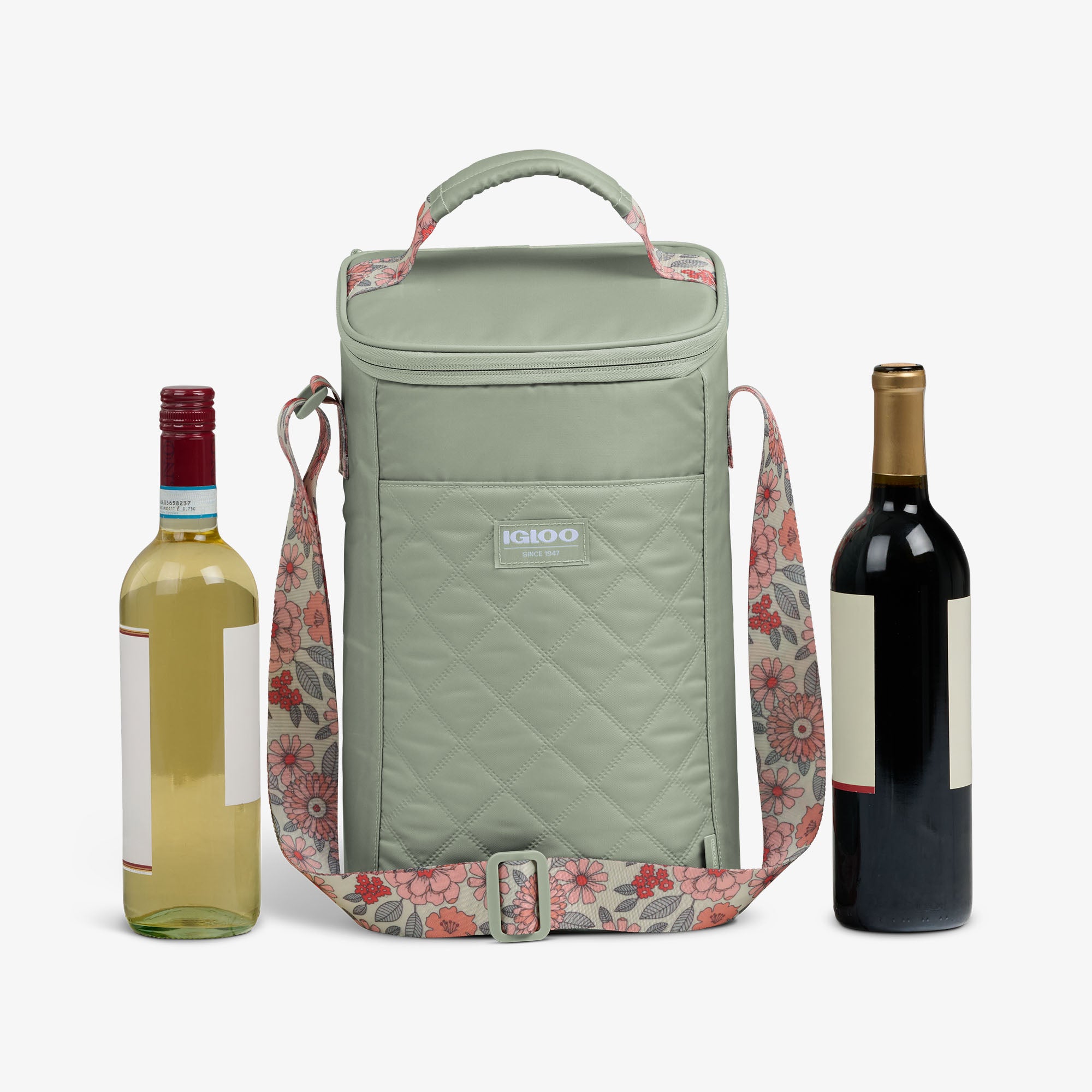 Floral MaxCold DUO Vertical CrossbodyCooler Bag - Image 5